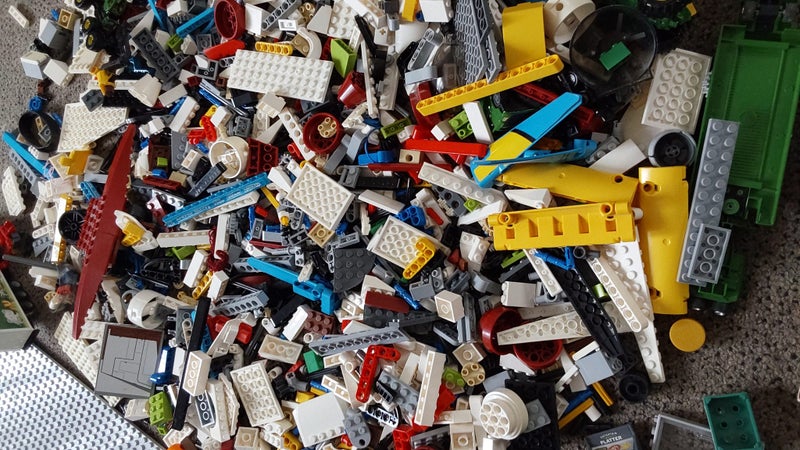 Large Lego and pieces Carousel 2