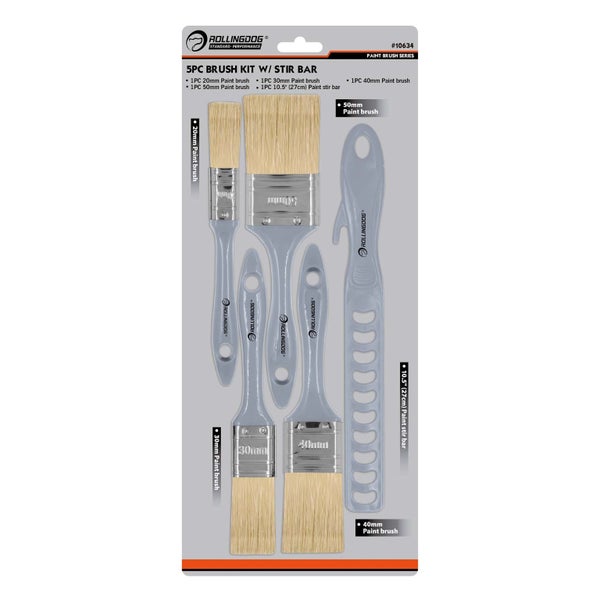 Paint Brush Kit 5pc Carousel 1