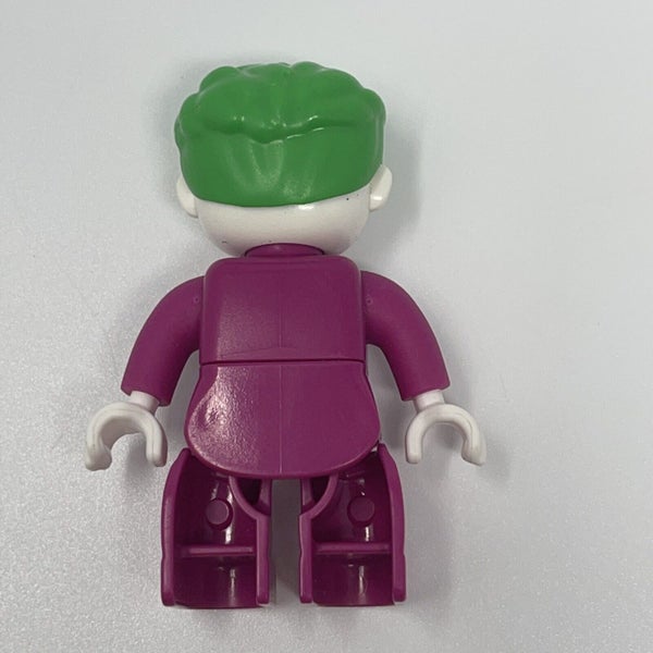 Lego Duplo The Joker figurine - green hair, magenta suit (2020 release) Carousel 2