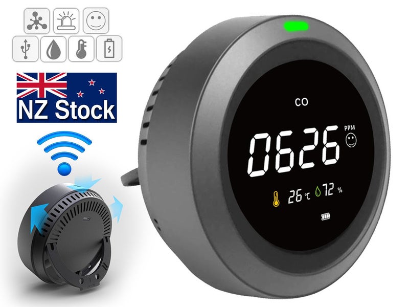 PTN New Air Quality Monitor Indoor Pollution Tester Sale Sale Sale Carousel 1