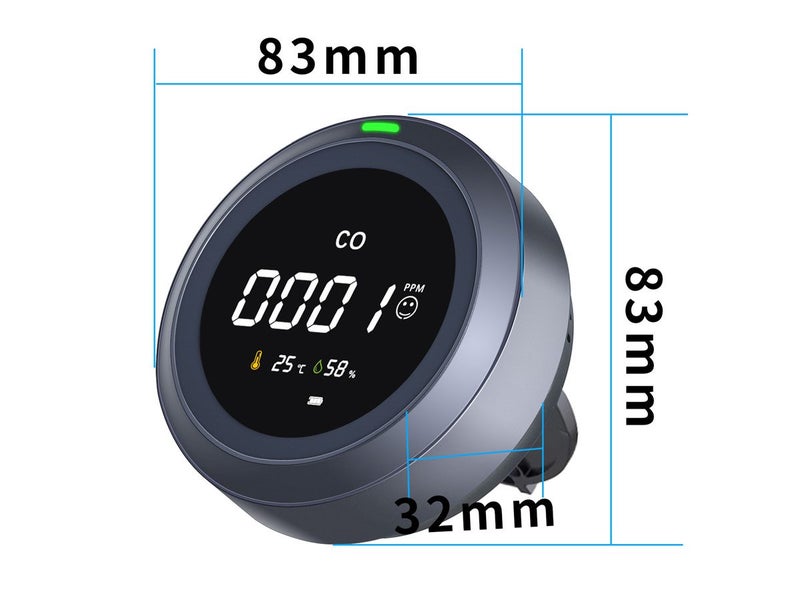PTN New Air Quality Monitor Indoor Pollution Tester Sale Sale Sale Carousel 14