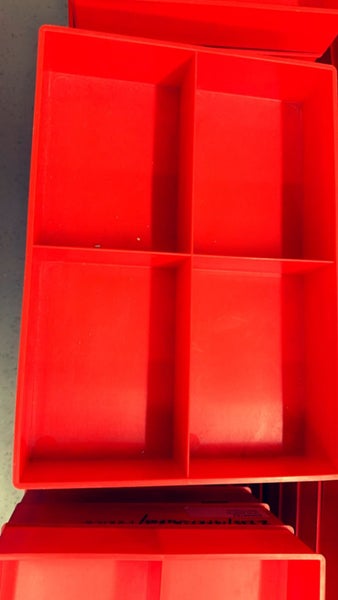 Storage Trays x 10 (Four Compartments) Carousel 2