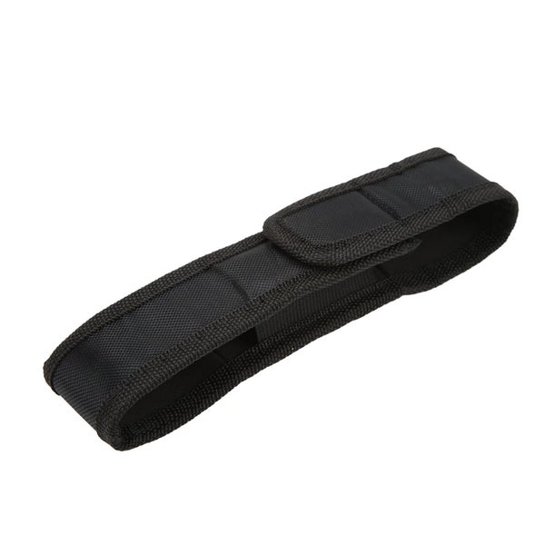 Flashlight Molle Pouch Holster Nylon Holder Flexible for Electric Torch Carousel 1