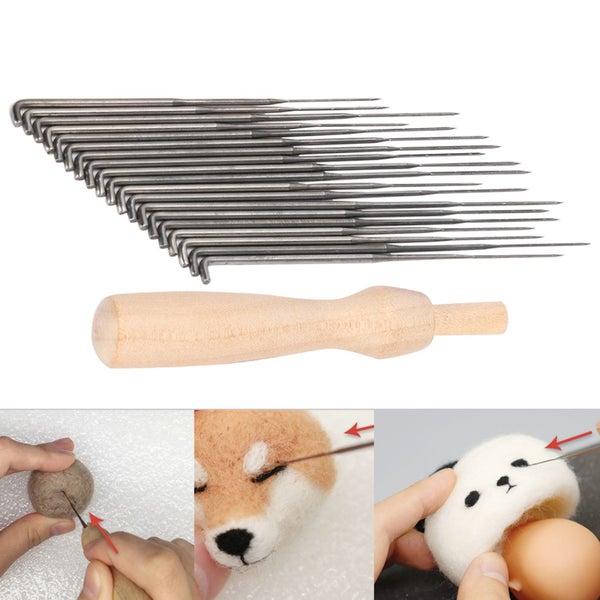 felting needles felting needles kit wool felt tools Felting Needles DIY Material Carousel 2