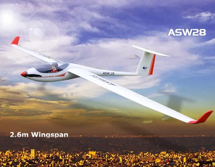 Volantex ASW28 V2 Sloping 2540mm Wingspan EPO RC Sailplane Glider PNP Carousel 2