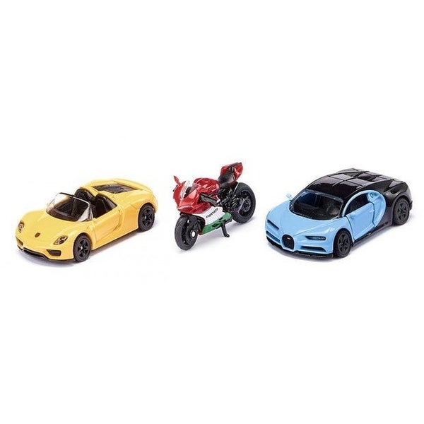 Siku 3 piece Sports Car and Bike Set 6313 Carousel 2