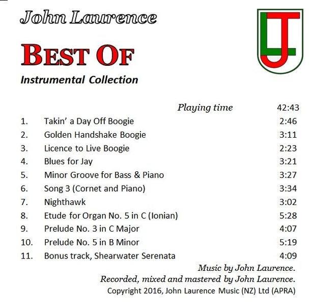 John Laurence - Best Of - Instrumental Collection, CD Album Carousel 2