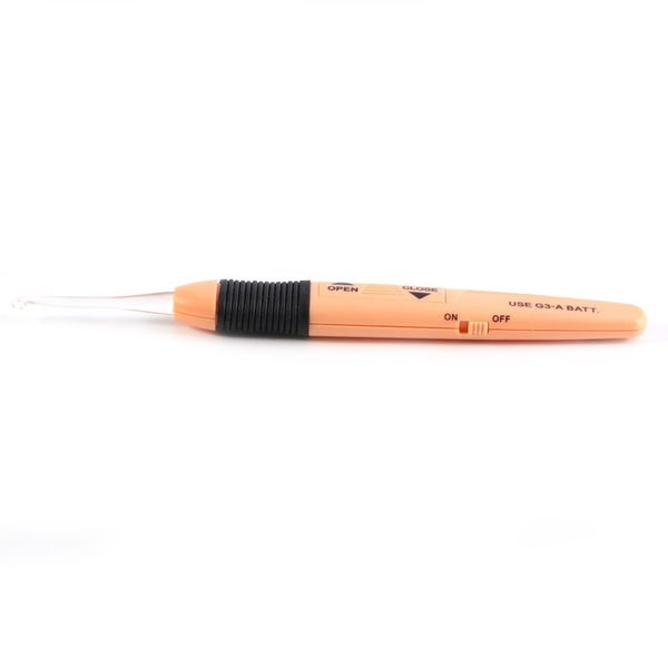 Led Light Up Crochet Hook Knitting Needles Weave Sewing Tool (3.0mm) Carousel 1