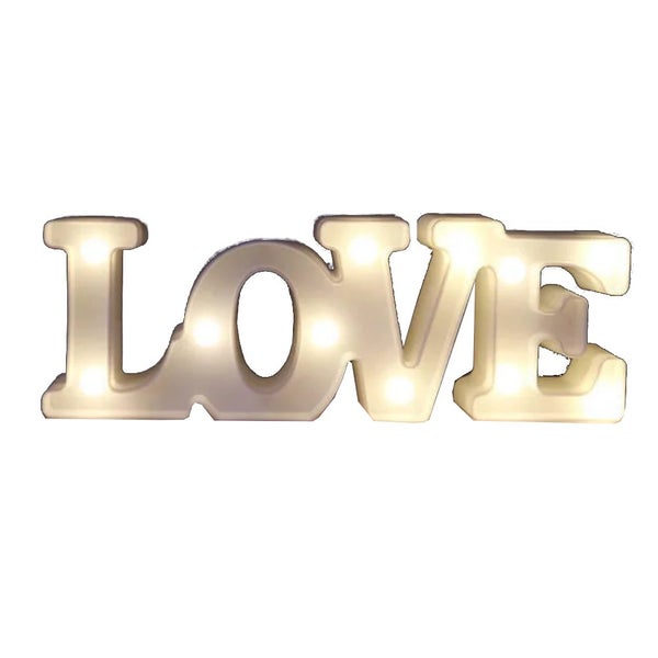 Love Or Heart Neon Led Night Lights Romantic Valentine's Day Gift Party Decor La Carousel 1