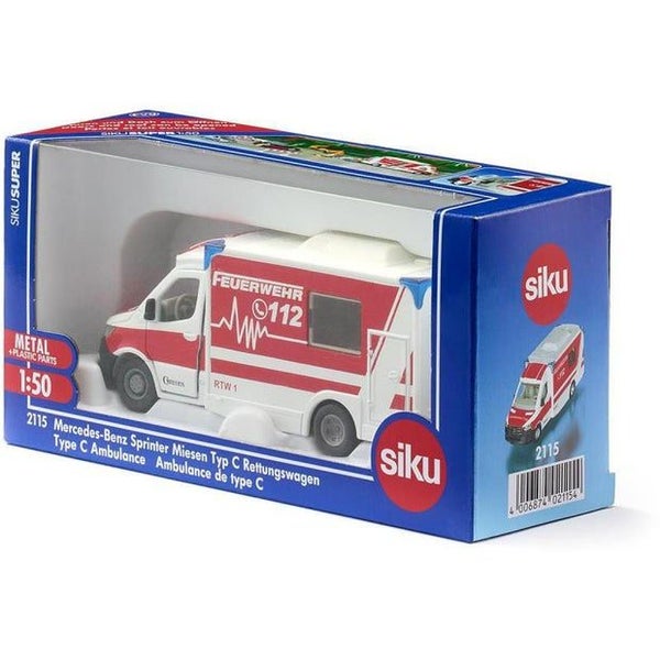 Siku 1:50 Mercedes Sprinter Miesen 2115 Carousel 1