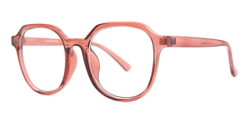 Full Rim Square Transparent Red SmartBuy Collection Honest 3314 C4 54 Fashion Carousel 2