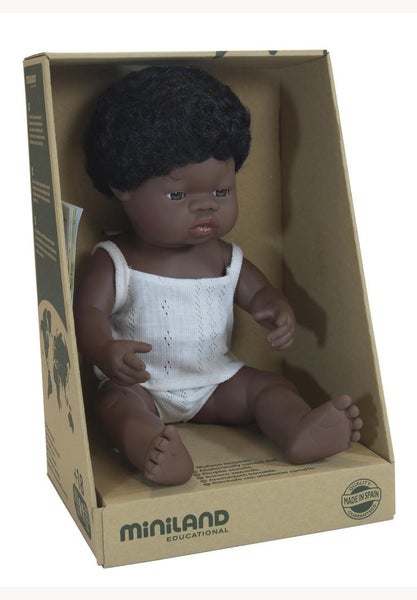 Miniland Doll African Boy 38cm Carousel 2