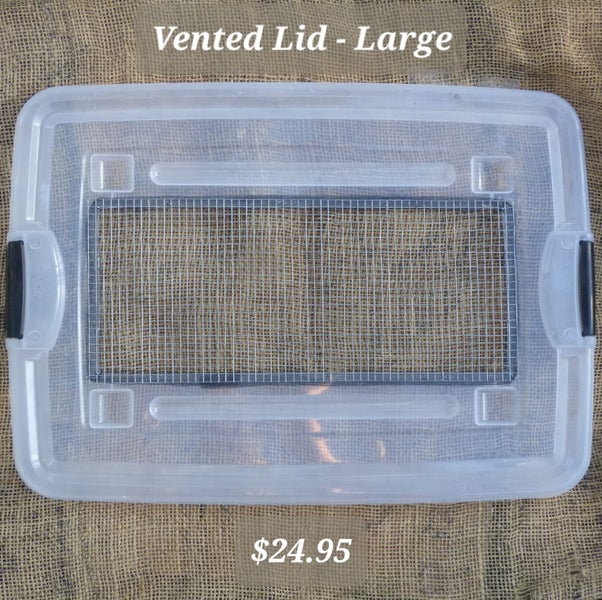 Vented lid for our large mouse enclosure Carousel 1