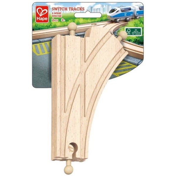 Hape Track Y 2pc Carousel 1