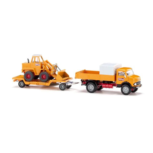 Siku Mercedes 710 Truck with Kramer Loader 1:50 4117 Carousel 1
