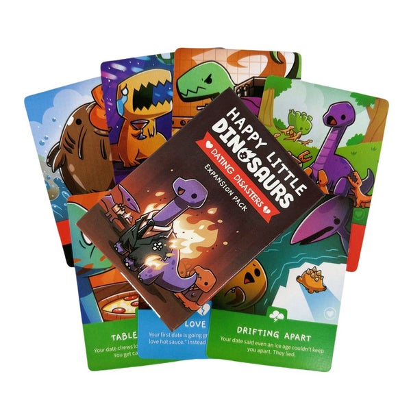 Happy Little Dinosaurs English Unicorn Chess and Card Strategy Carousel 1