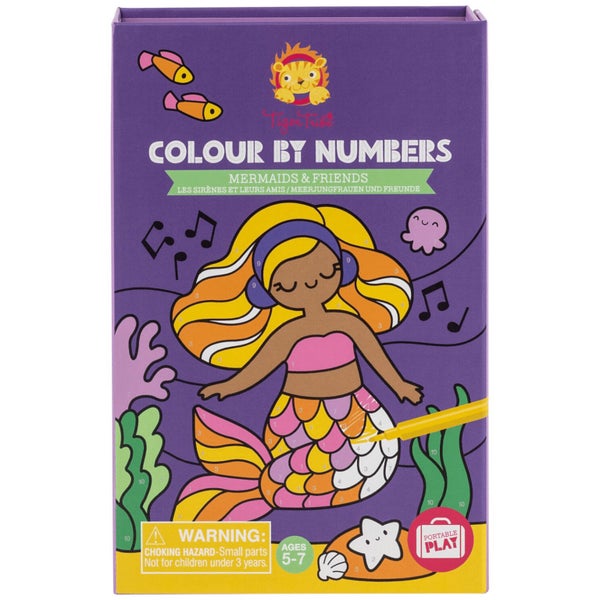 TT Colour by Numbers Mermaids and Friends Carousel 1