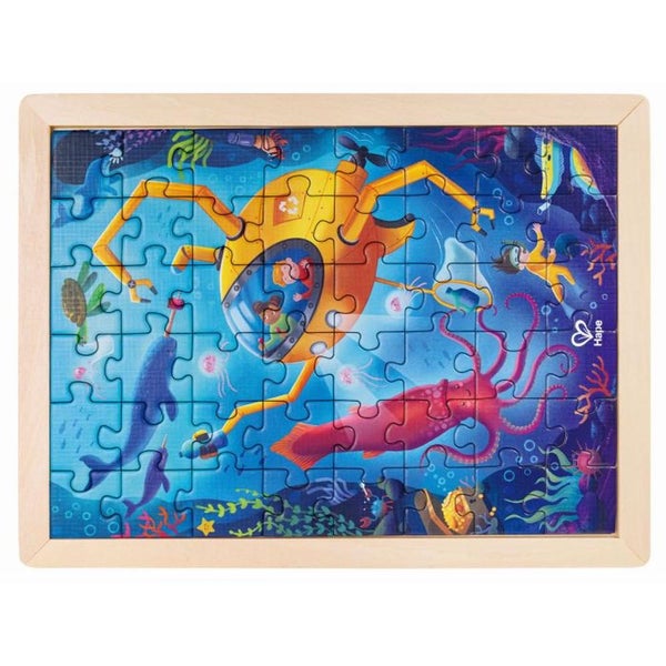 Hape Ocean Rescue Double Sided 48pc Carousel 1