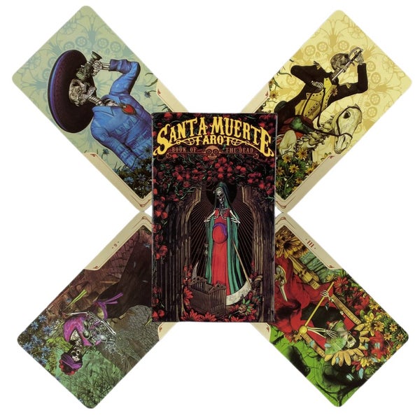 Santa Muerte Tarot Cards A 78 Deck Oracle English Visions Divination Carousel 1