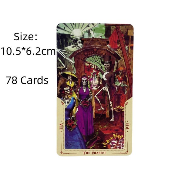 Santa Muerte Tarot Cards A 78 Deck Oracle English Visions Divination Carousel 2