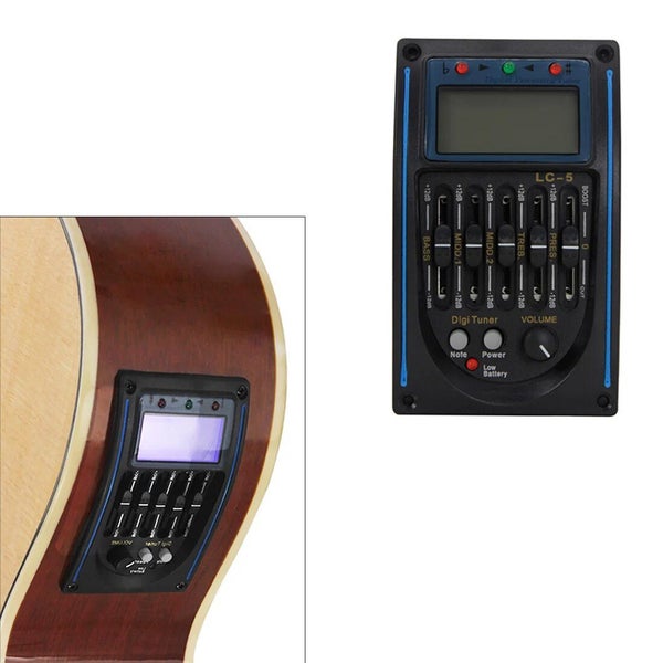 4/5 Band Classical Acoustic Guitar Pickup Musical Instrument Carousel 2