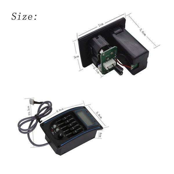 4/5 Band Classical Acoustic Guitar Pickup Musical Instrument Carousel 6