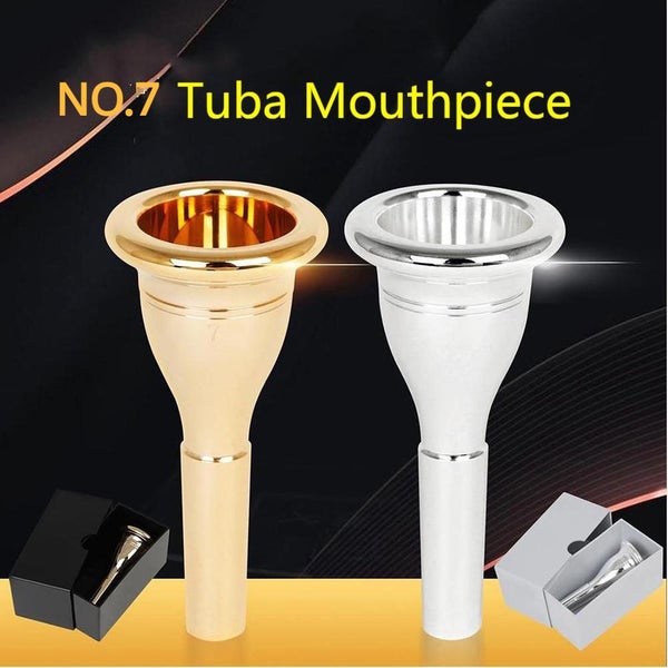 No. 7 Bass Tuba Mouthpiece 13.3mm Large Holding Horn Mouthpiece Carousel 2