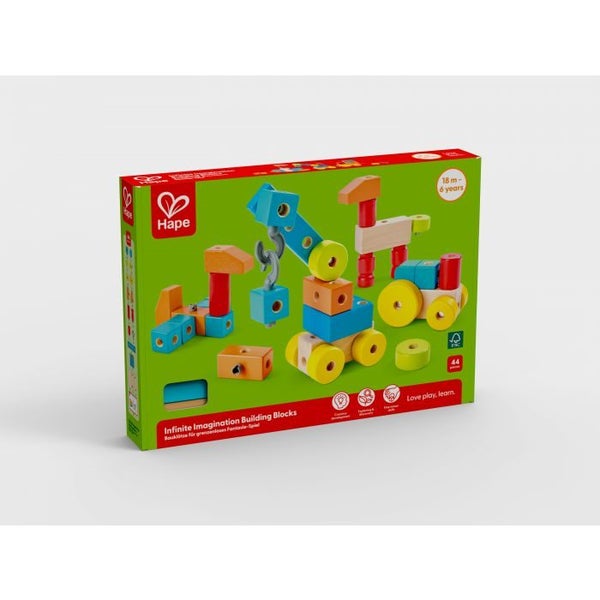 Hape Infinite Imagination Building Blocks Carousel 1