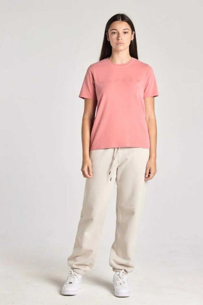 Huffer Womens Stella Tee/Ensemble in Pink Clay Carousel 3