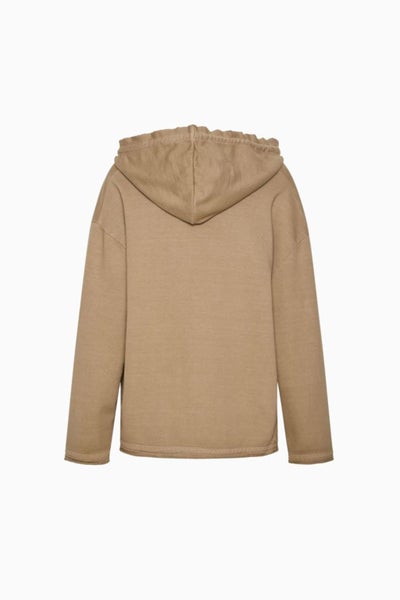 One Teaspoon - OTS Warm Sand Cropped Voyager Hoody Carousel 7