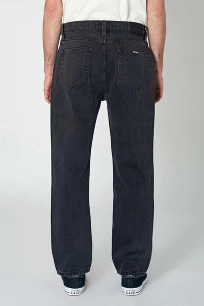 Rolla's Mens Ezy Stone Worn Jeans in Faded Black Carousel 3
