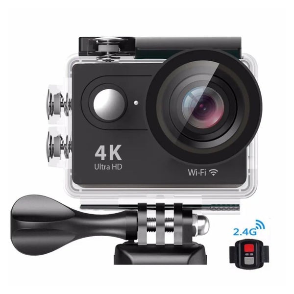 4K WiFi Action Camera with Remote Control and Waterproof Case Carousel 1