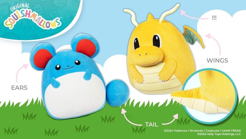 Squishmallows: Marill - 10" Pokemon Plush Carousel 3