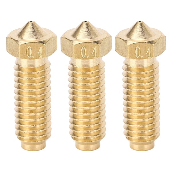 3d printer brass hotend nozzle 3d printer extruder nozzle 3Pcs 3D Printer Brass Carousel 8