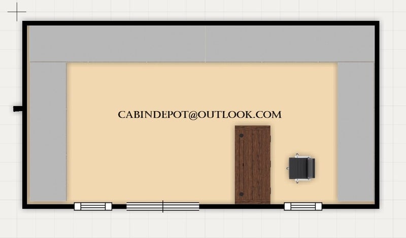 cabin3.8mX2m/shed62960459949827112