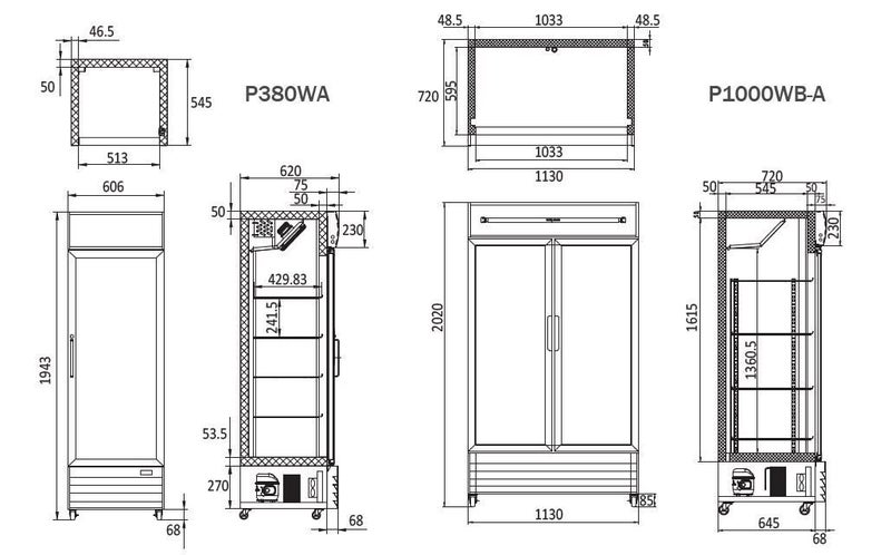 380L Single Glass Door Commercial Upright Display Fridge Refrigerator Chiller62994463193731111