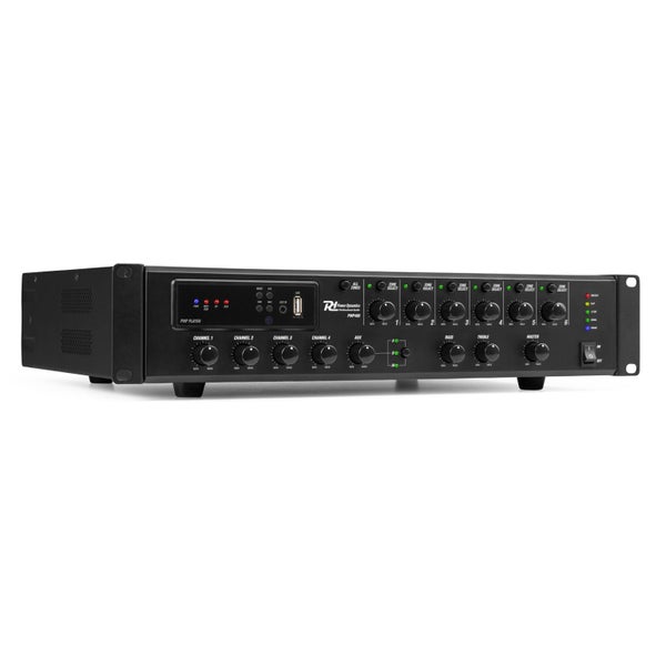 Commercial Mixer Amplifier 480W 6 zones Carousel 2
