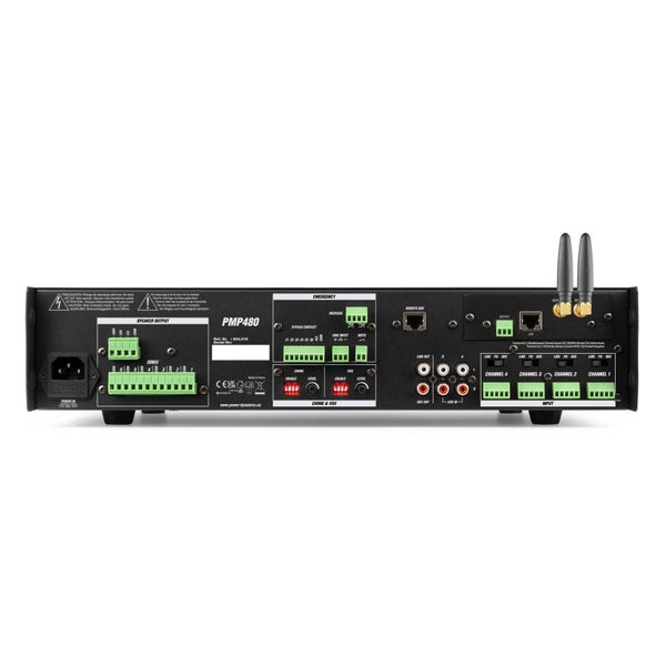 Commercial Mixer Amplifier 480W 6 zones Carousel 5