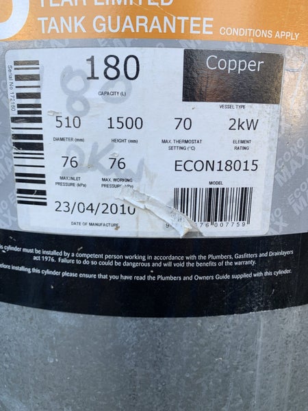 ECOMAX LP 180 LTRS 2010 Carousel 3