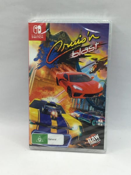 * -Switch- Cruis'n Blast ( NEW / SEALED ) * Carousel 1