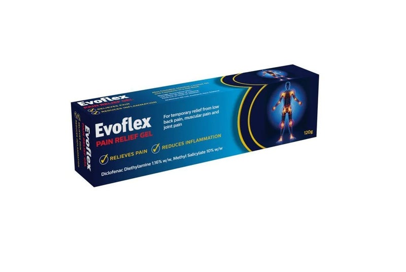 Evoflex Pain Relief Gel 120g Carousel 1
