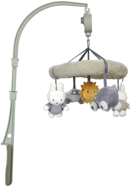 Miffy: Fluffy Musical Mobile - Blue / Green Carousel 1