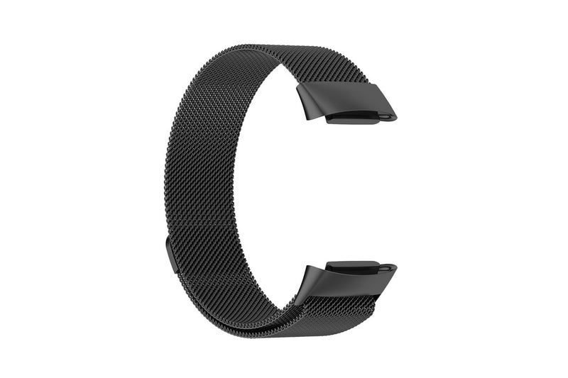Stainless Steel Metal Band Compatible with Fitbit Charge 5 Magnetic Adjustable B Carousel 5