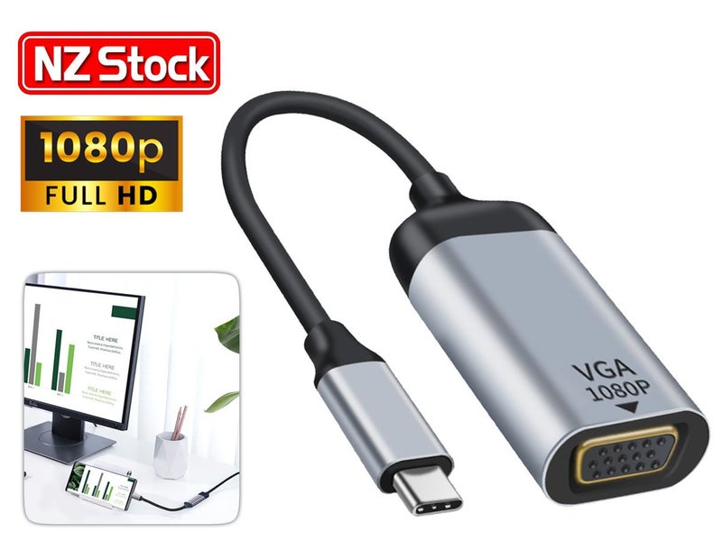 PTN New USB Type C To VGA Adapter Sale Sale Sale Carousel 1