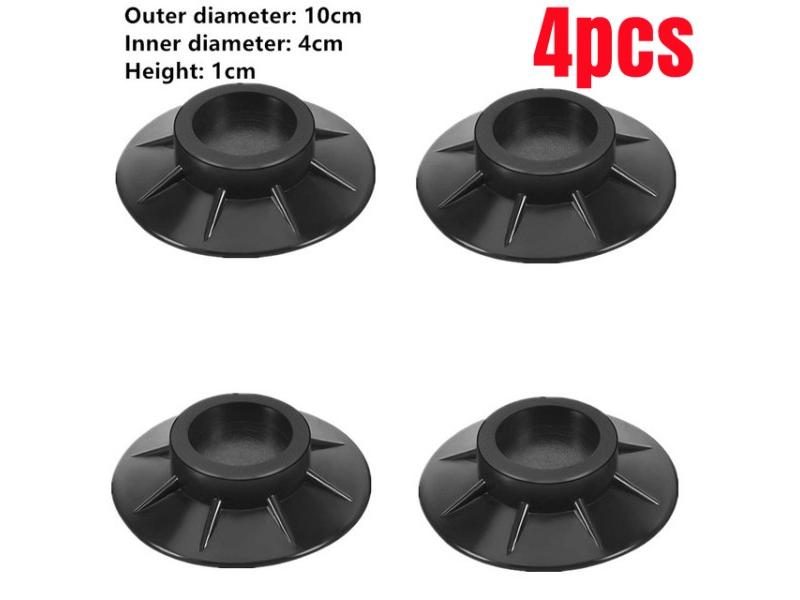Universal Rubber Washer Feet Pads Washing Machine Refrigerator Table Chair Carousel 1