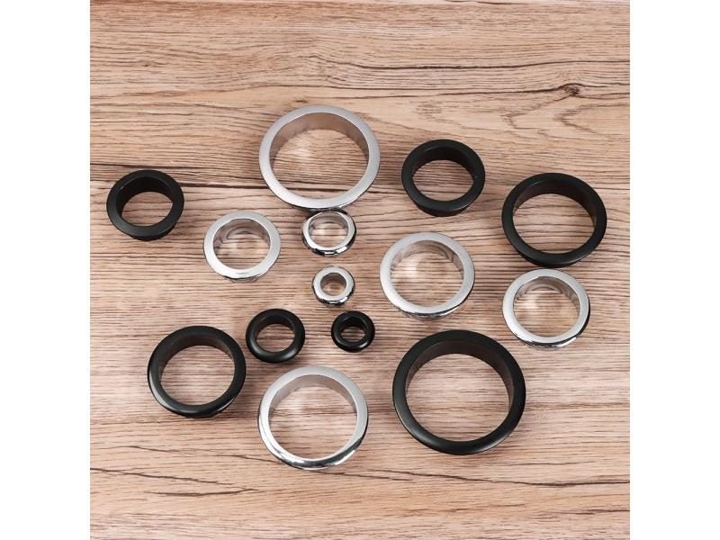 Zinc Alloy Computer Desk Cable Grommets Wire Hole Covers Carousel 2