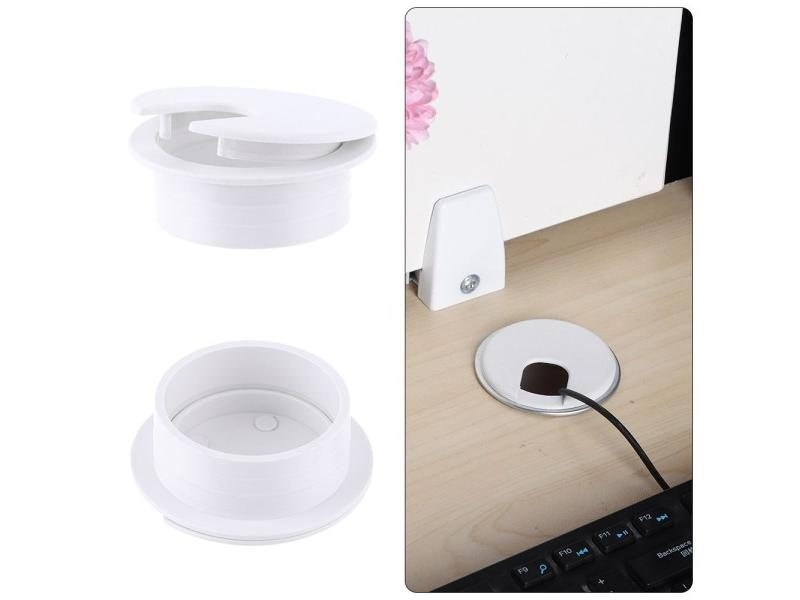 Cable Hole Cover 35mm 50mm For Desk Cable Organizer Carousel 2