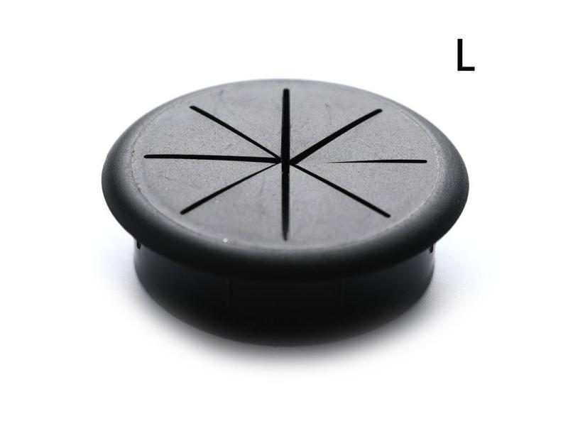 1Pc Desk Cord Grommet Flexible Silicone Cable Hole Cover Carousel 1