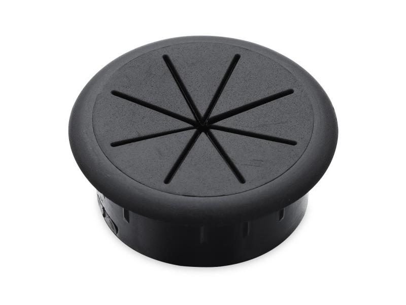 1PC Desk Cord Grommet Wire Hole Cover Line Outlet Port Threading Box Cover Carousel 1