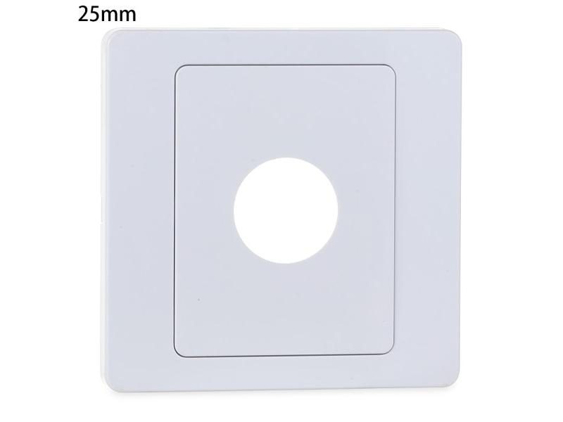 1Pcs Wall Blank Panel With Outlet Hole Cable Organizer Carousel 1
